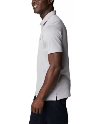 COLUMBIA POLO A MANICHE CORTE DA UOMO GRIGIA GRIS