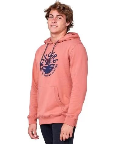 RIP CURL MOLETOM COM CAPUZ RIP CURL MASCULINO ROSA