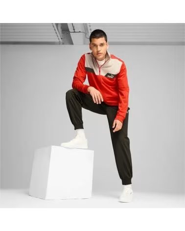 PUMA ENSEMBLE DE SURVÊTEMENT PUMA ESSENTIALS POUR HOMME EN BEIGE BEIGE