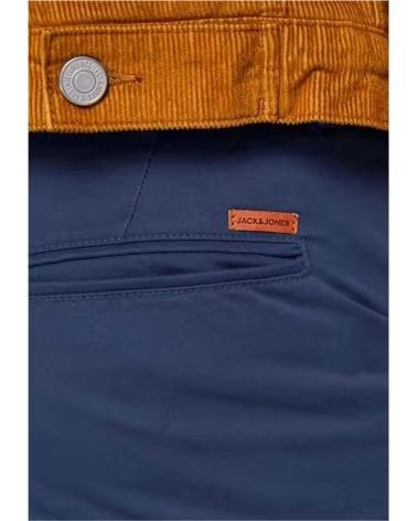 JACK AND JONES PANTALÓN CHINO SLIM FIT AZUL