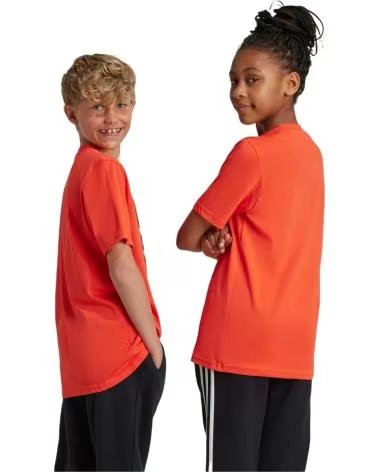 ADIDAS T-SHIRT DESPORTIVA PARA CRIANÇA COM ESTAMPADO GRÁFICO ROJO