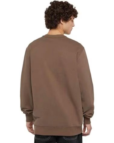 DICKIES FELPA DICKIES DA UOMO, MARRONE MARRON