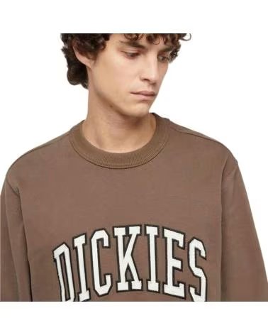 DICKIES FELPA DICKIES DA UOMO, MARRONE MARRON