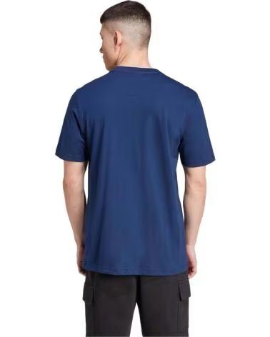 ADIDAS MAGLIETTA ADIDAS ESSENTIALS A MANICHE CORTE DA UOMO AZUL