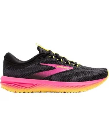 BROOKS BROOKS LAUFSCHUHE LAUNCH GTS 9 DAMEN SCHWARZ NEGRO