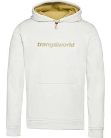 TRANGOWORLD SWEATSHIRT COM CAPUZ BEGE BEIGE
