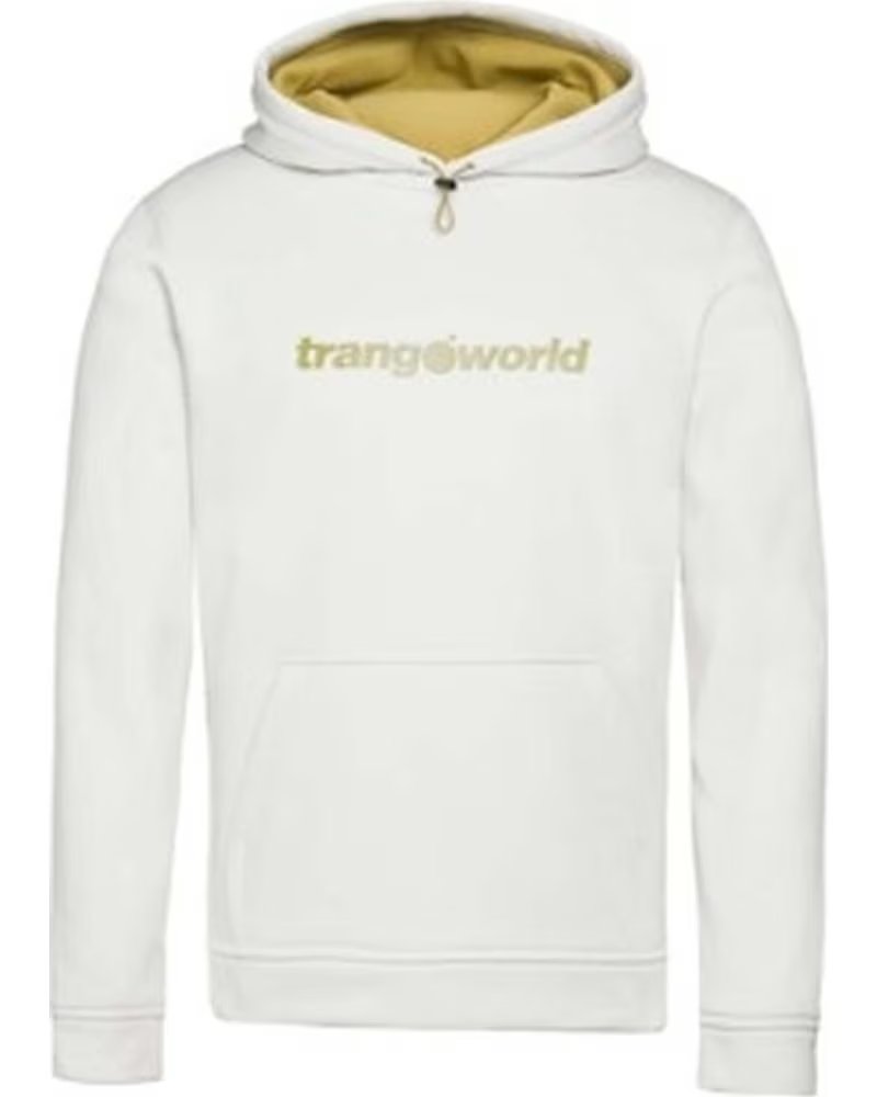 TRANGOWORLD SWEATSHIRT COM CAPUZ BEGE BEIGE