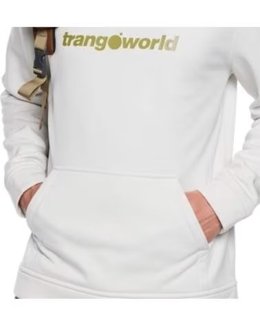 TRANGOWORLD SWEATSHIRT COM CAPUZ BEGE BEIGE