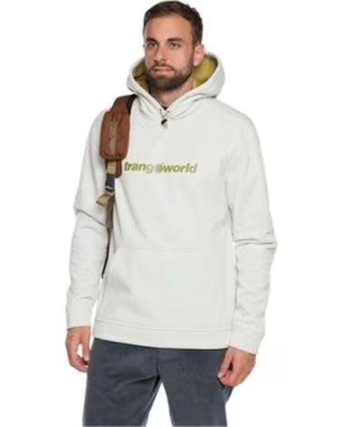 TRANGOWORLD SWEATSHIRT COM CAPUZ BEGE BEIGE
