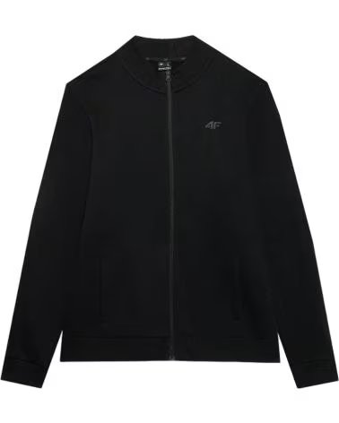 4F GIACCA TECNICA CON ZIP INTEGRALE 4F NEGRO
