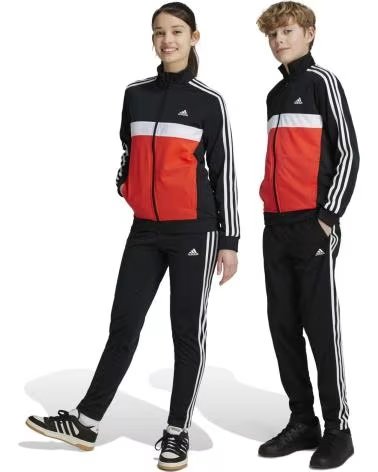 ADIDAS CHÁNDAL ADIDAS PARA NIÑO/A, DISEÑO TRICOLOR ROJO