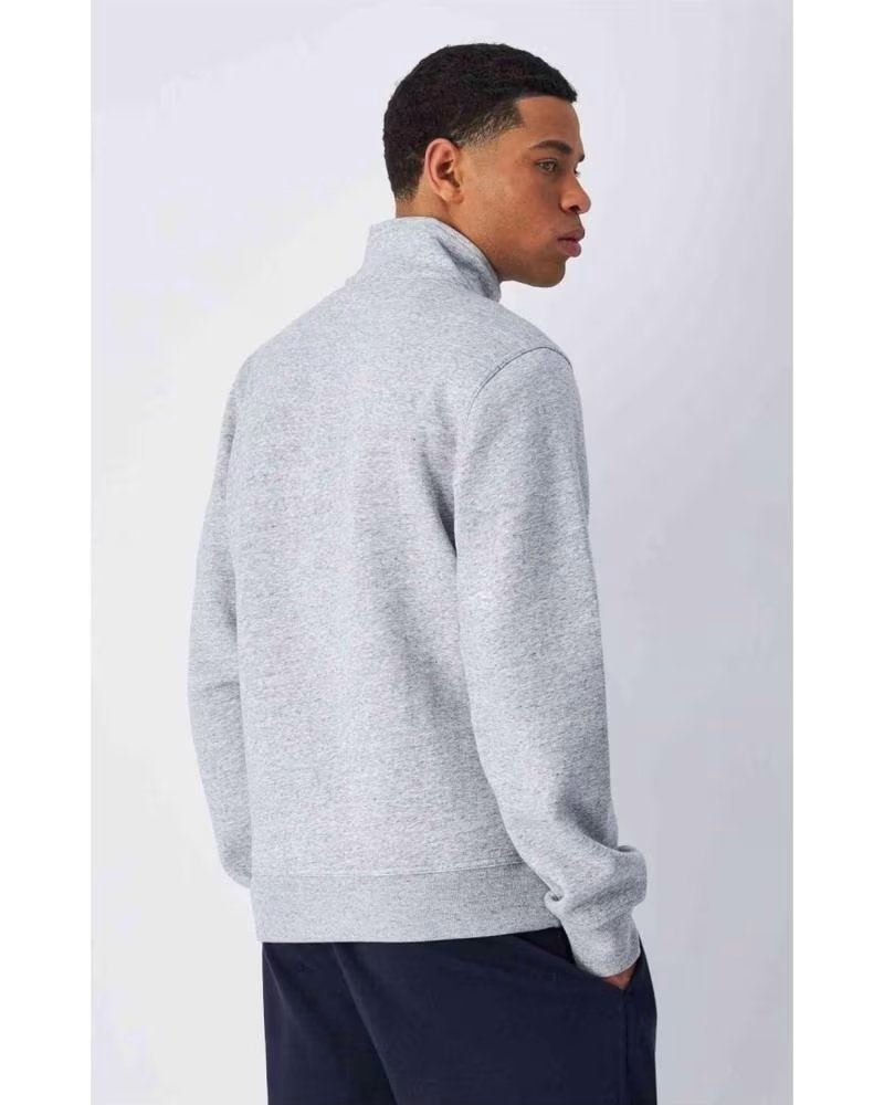 CHAMPION VESTE DE SPORT CHAMPION POUR HOMME À DEMI-FERMETURE ÉCLAIR GRIS