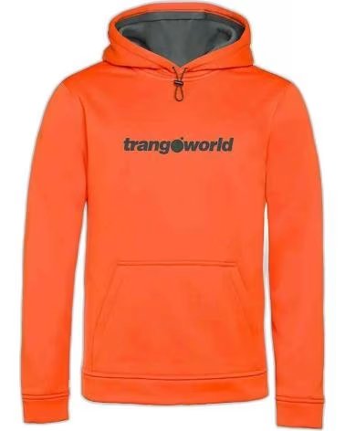 TRANGOWORLD SUDADERA CON CAPUCHA EN PARA HOMBRE NARANJA