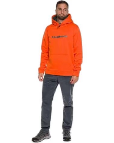TRANGOWORLD SUDADERA CON CAPUCHA EN PARA HOMBRE NARANJA