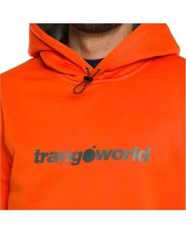 TRANGOWORLD SUDADERA CON CAPUCHA EN PARA HOMBRE NARANJA