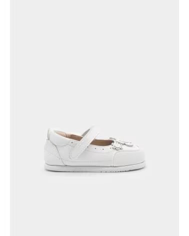 MAYORAL ZAPATOS PRIMEROS PASOS BEBE NINA 41789 041 BLANCO