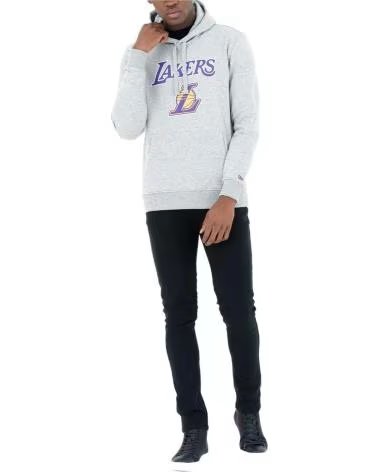NEW ERA SUDADERA CON CAPUCHA EN PARA HOMBRE GRIS