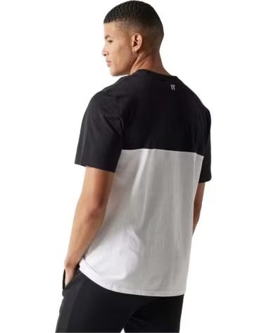 11 DEGREES CAMISETA 11 DEGREES COLOUR BLOCK BLANCO-NEGRO