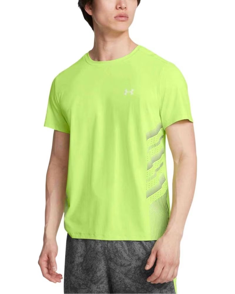 UNDER ARMOUR CAMISETA TÉCNICA DE MANGA CURTA VERDE
