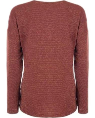 ONLY WOMEN´S V-NECK LONG SLEEVE JERSEY ROJO