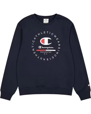 CHAMPION FELPA CHAMPION DA UOMO CON LOGO AZUL
