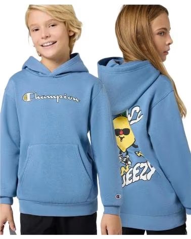 CHAMPION SUDADERA CON CAPUCHA EN PARA NINOS UNISEX AZUL