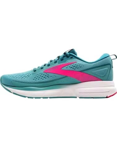 BROOKS ZAPATILLAS DE RUNNING TRACE 3 EN VERDE PARA MUJER AZUL