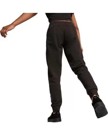 PUMA PANTALON LARGO EN PARA MUJER NEGRO