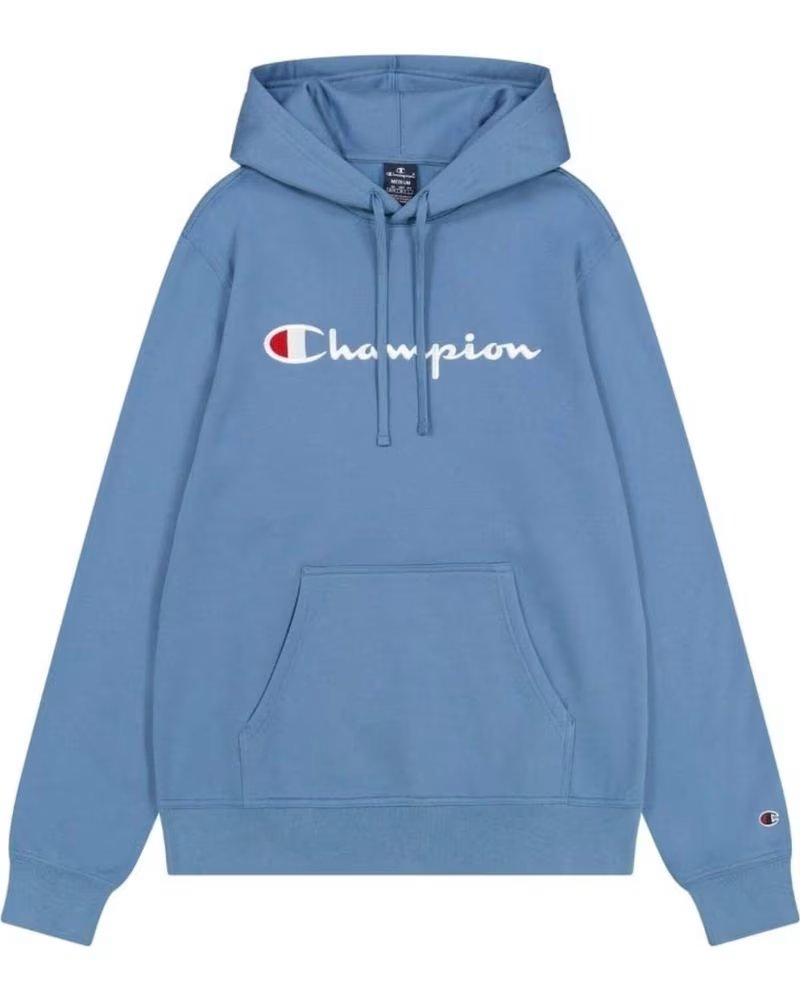 CHAMPION SWEATSHIRT COM CAPUZ 862834 AZUL