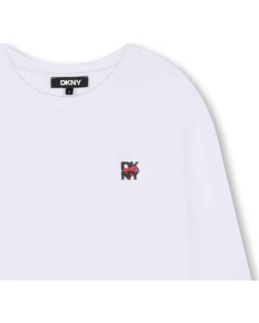 DKNY DKNY LONG SLEEVE T-SHIRT BLANCO