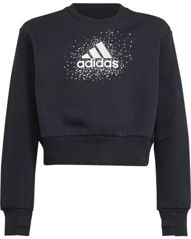 ADIDAS SUDADERA EN PARA NINAS NEGRO
