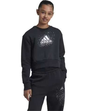 ADIDAS SUDADERA EN PARA NINAS NEGRO