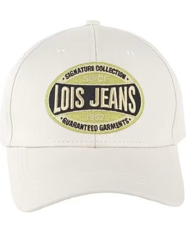 LOIS JEANS LOIS JEANS UNISEX CAP BEIGE BEIGE