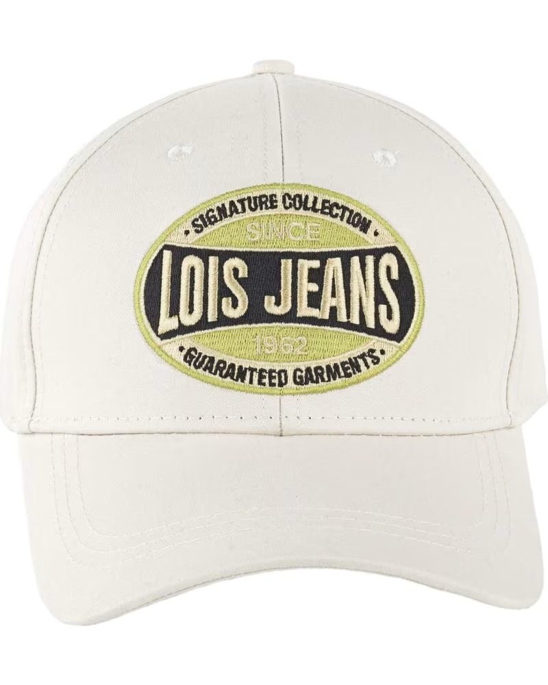 LOIS JEANS LOIS JEANS UNISEX CAP BEIGE BEIGE