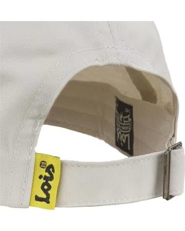 LOIS JEANS LOIS JEANS UNISEX CAP BEIGE BEIGE