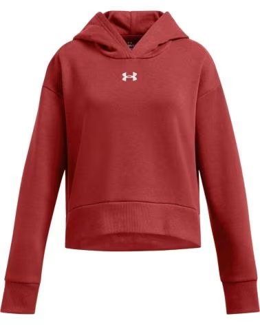 UNDER ARMOUR SUDADERA CON CAPUCHA EN PARA NINOS UNISEX NARANJA