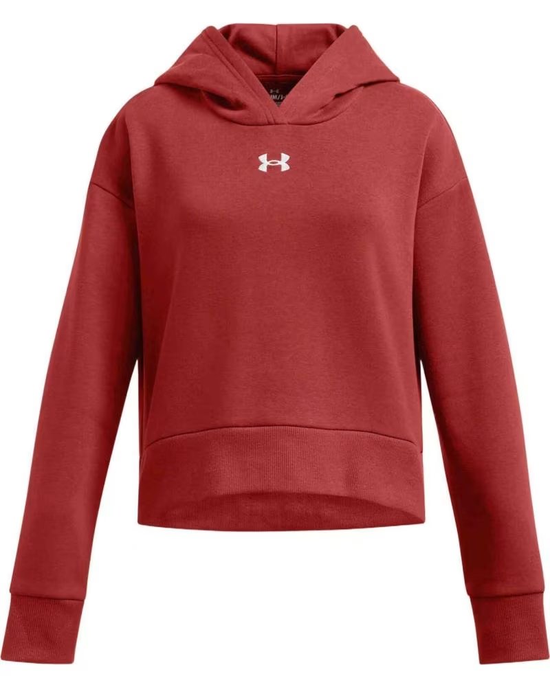 UNDER ARMOUR SUDADERA CON CAPUCHA EN PARA NINOS UNISEX NARANJA