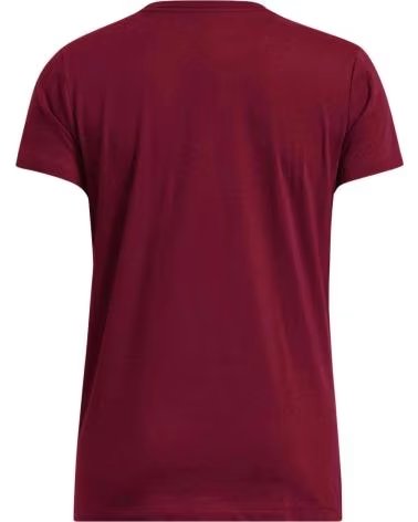 UNDER ARMOUR T-SHIRT À MANCHES COURTES UNDER ARMOUR POUR FEMME AVEC LOGO ROJO