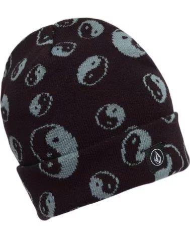 VOLCOM VOLCOM YIN YANG BEANIE BLACK UNISEX NEGRO