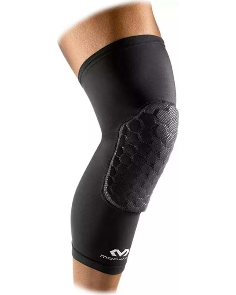 MCDAVID MCDAVID KOMPRESSIONSKNIEBANDAGE MIT HEXAGONAL-POLSTERUNG NEGRO