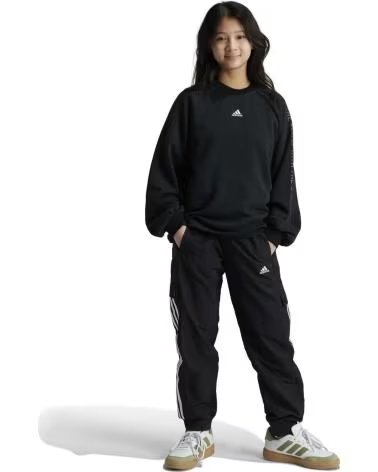 ADIDAS PANTALON LARGO EN PARA NINOS UNISEX NEGRO