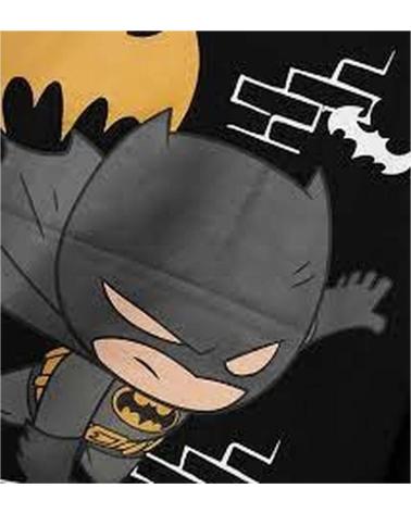 NAME IT SUDADERA NEGRA DE MANGA LARGA CON BATMAN PARA NIÑOS UNISEX NEGRO