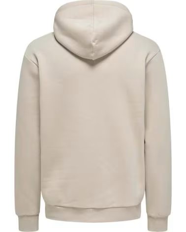 ONLY SUDADERA SONS EN PARA HOMBRE BEIGE
