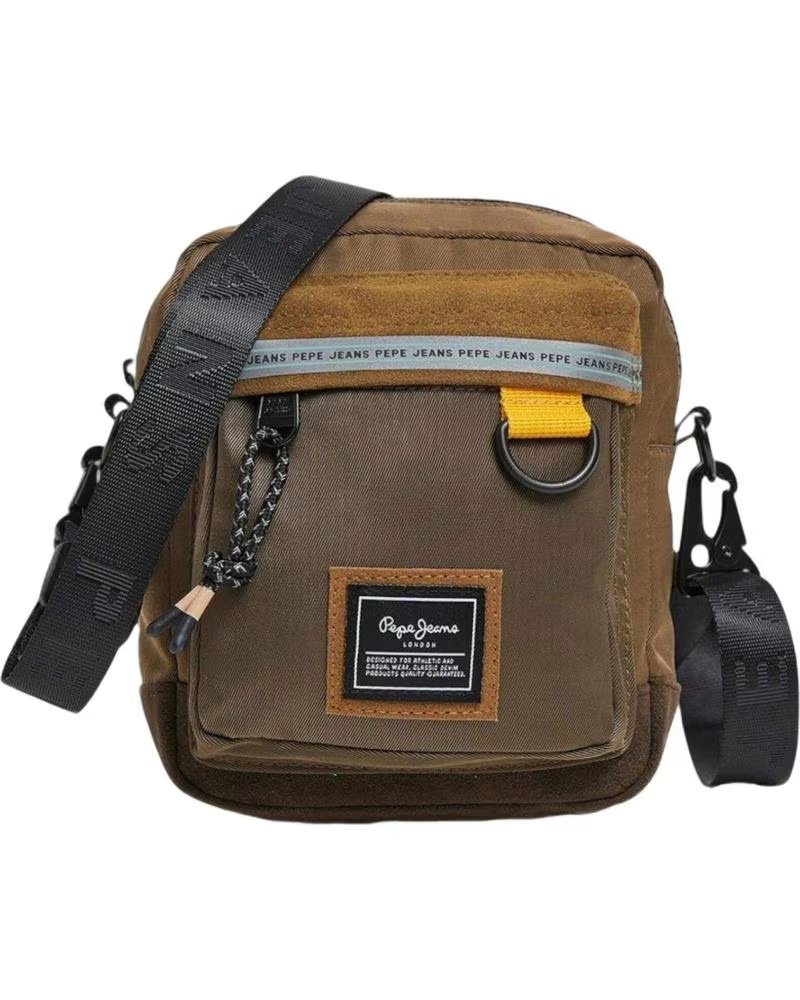 PEPE JEANS PEPE JEANS UMHÄNGETASCHE AUS BRAUNEM CANVAS FÜR HERREN MARRON