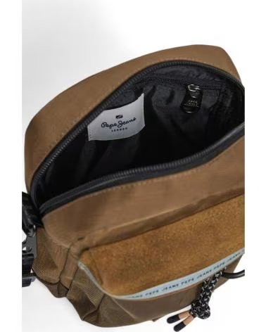 PEPE JEANS PEPE JEANS UMHÄNGETASCHE AUS BRAUNEM CANVAS FÜR HERREN MARRON