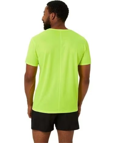 ASICS T-SHIRT ASICS A MANICHE CORTE DA UOMO AMARILLO