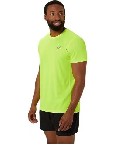 ASICS T-SHIRT ASICS A MANICHE CORTE DA UOMO AMARILLO