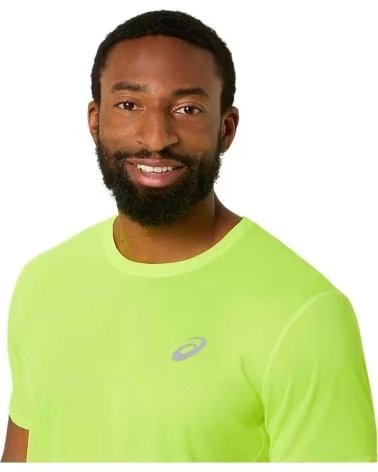 ASICS T-SHIRT ASICS A MANICHE CORTE DA UOMO AMARILLO