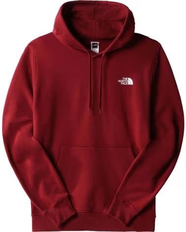 THE NORTH FACE SUDADERA CON CAPUCHA EN PARA HOMBRE ROJO