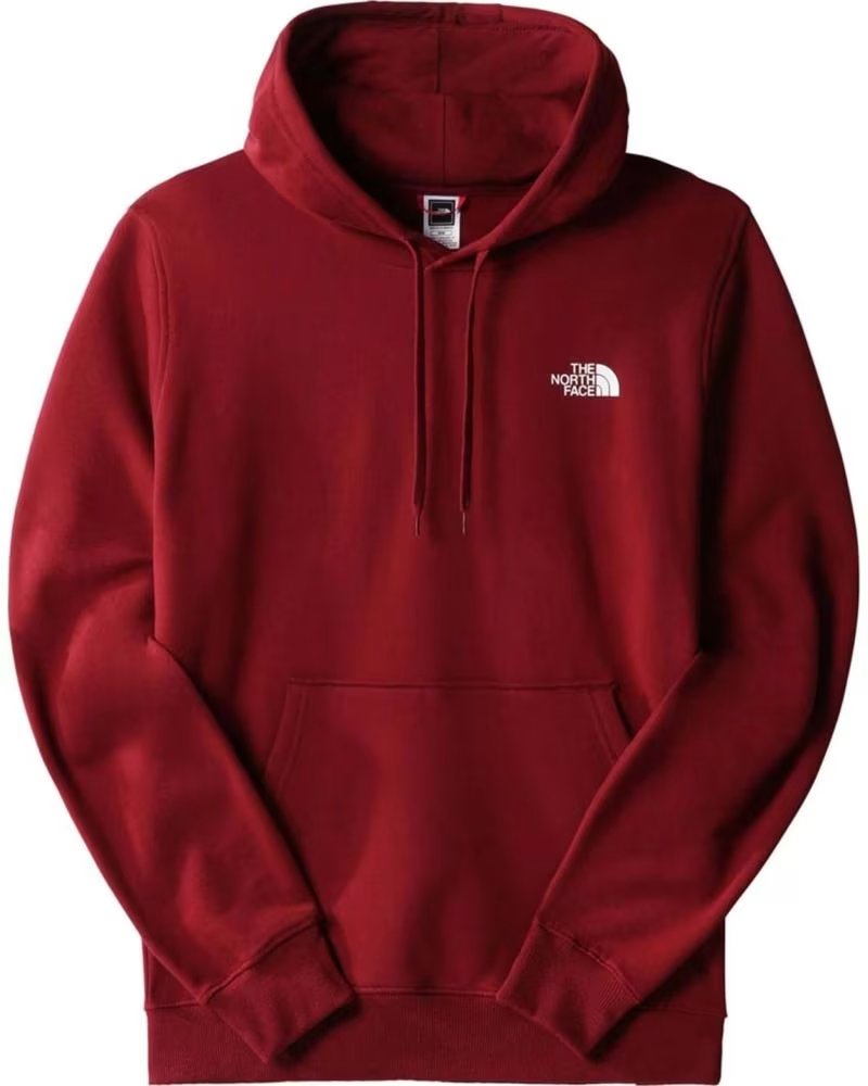 THE NORTH FACE SUDADERA CON CAPUCHA EN PARA HOMBRE ROJO